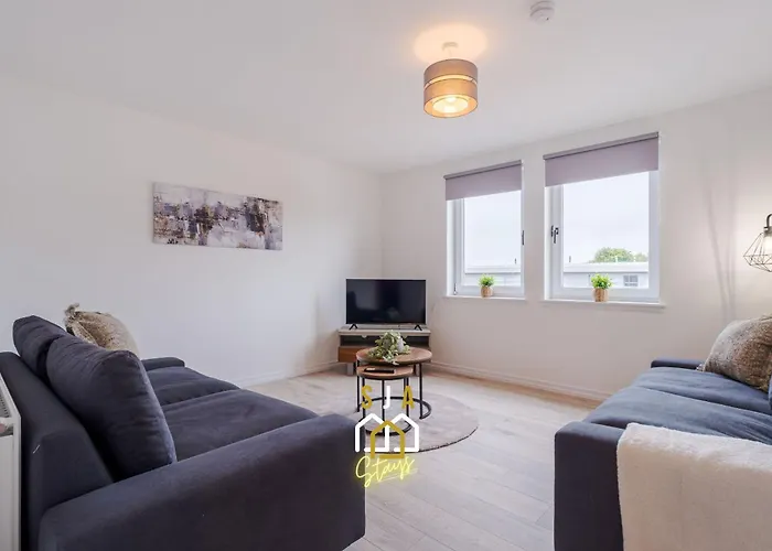 Merkland Stay - Sja Stays - Modern 2 Bed Apartment