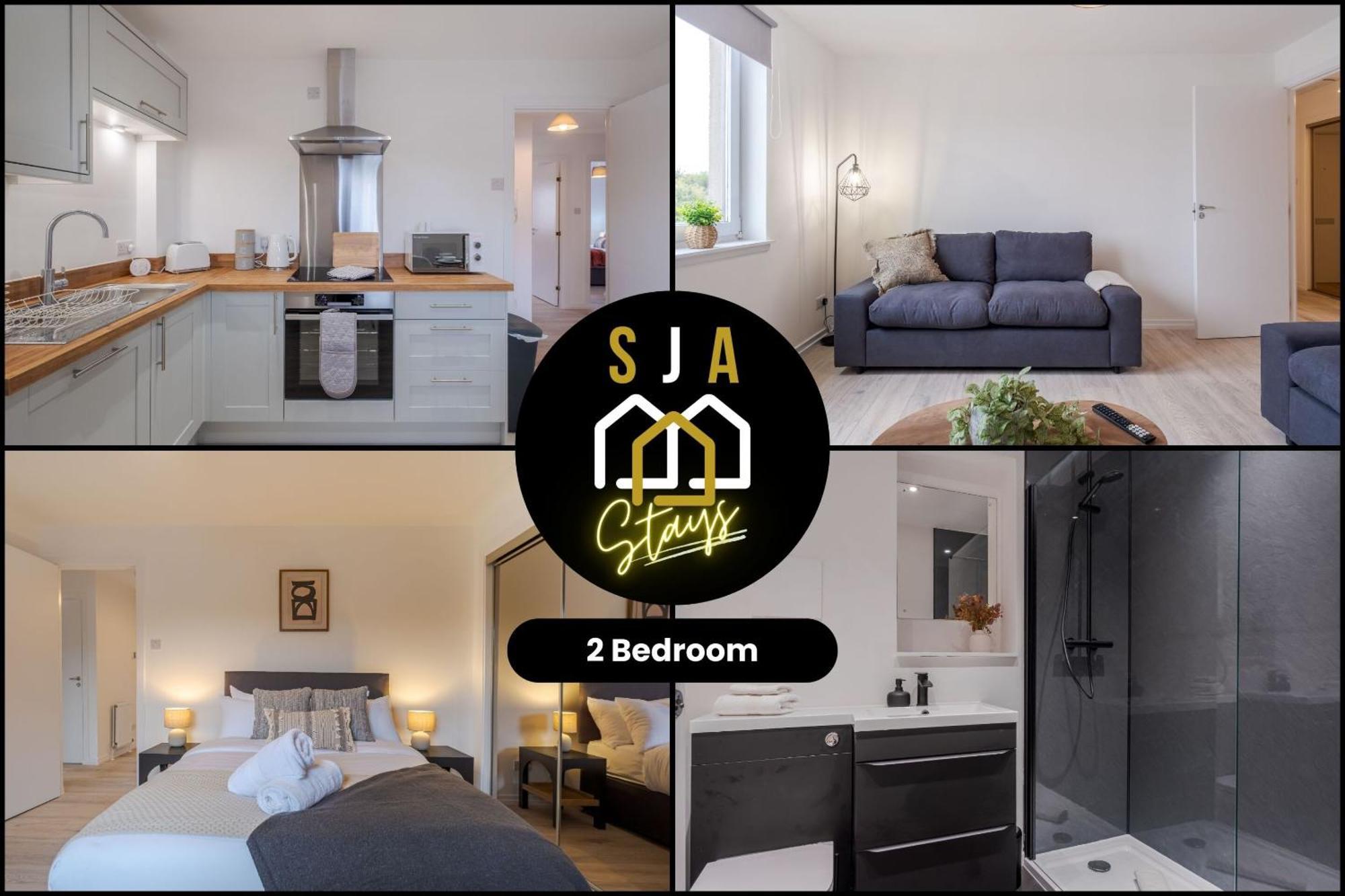 Merkland - Sja - Modern 2 Bed Apartamento *
